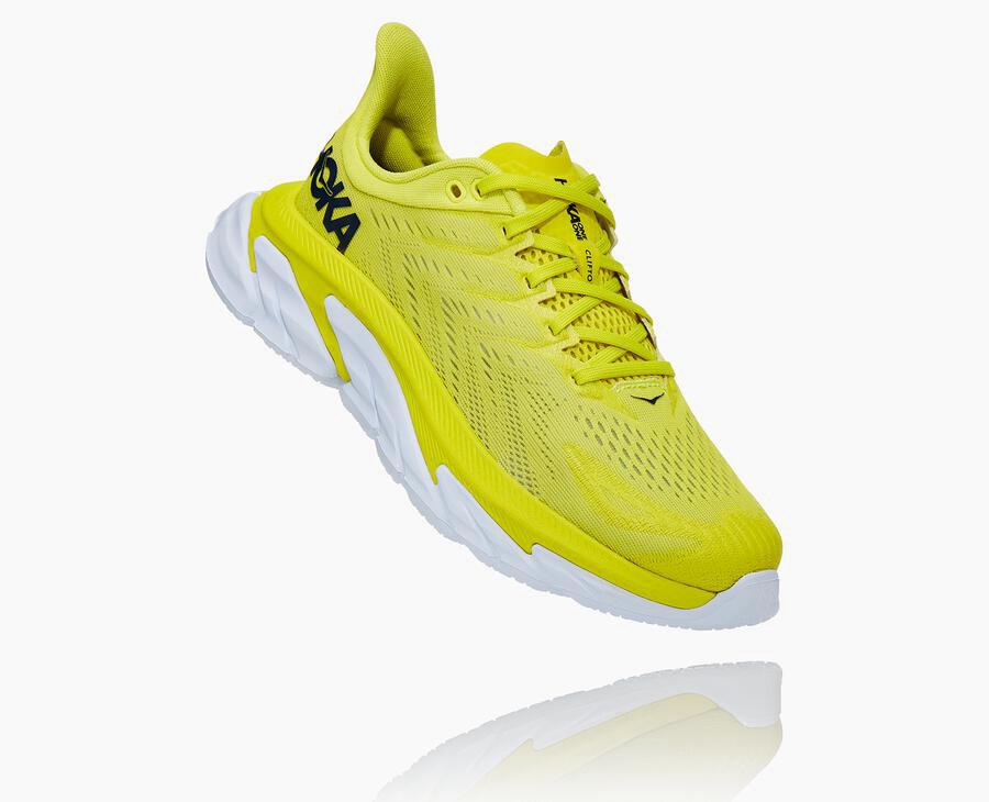 Hoka One One Clifton Edge - Women Running Shoes - Fluorescence,Australia WRK-043621